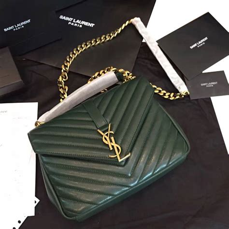 green yves saint laurent bag|yves saint laurent bags clearance.